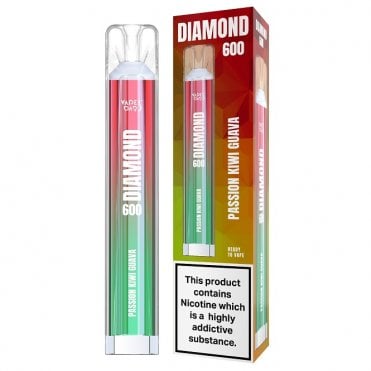 Passion Kiwi Guava Disposable Vape Pen - Diamond 600 Series (2ml)