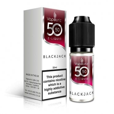 BlackJack E Liquid - 50/50 Series (10ml)